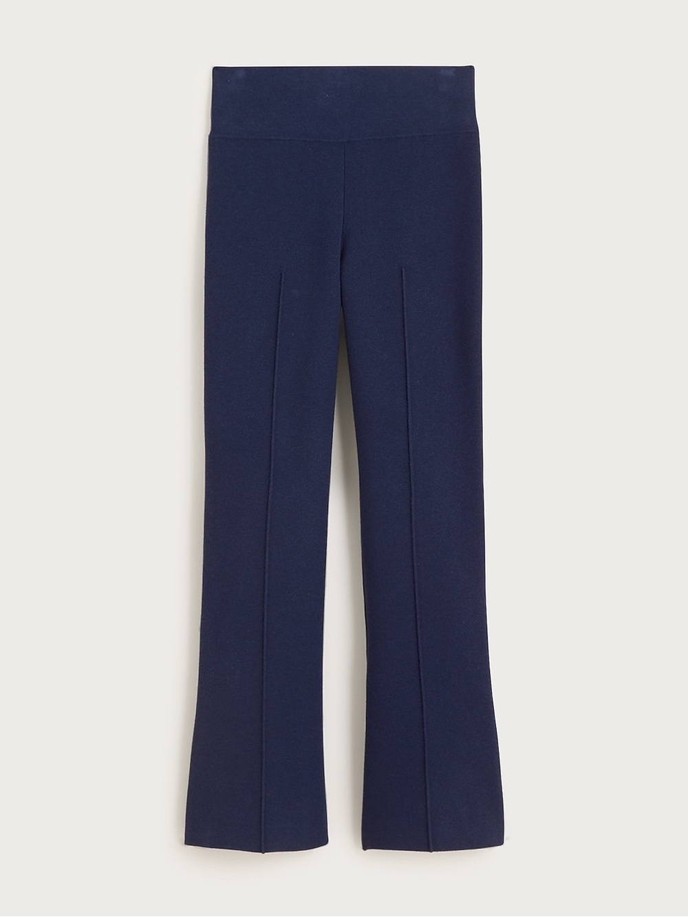 J Crew New Delaney Kickout Sweater Pant - medium - navy